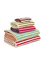 view 1 of 5 Set Of 5 Stripe Towels in Multi