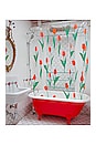 view 4 of 4 Shower Curtain in Tulip