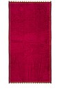 view 1 of 5 Bath Towel in Magenta Green