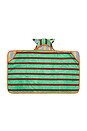 view 2 of 3 Nicolas Stripe Baby Hooded Towel in 