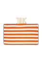 view 3 of 3 Mona Stripe Baby Hooded Towel in 