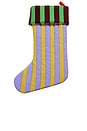 view 1 of 2 Striped Stockings in Jalapeño in Jalapeno