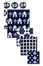 view 3 of 7 NAVY PATTERN TOWELS タオル in 