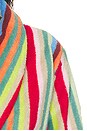 view 6 of 5 Bathrobe in Butterfly Stripe