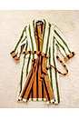 view 10 of 10 Stripe Bathrobe in Juniper