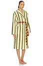 view 3 of 10 Stripe Bathrobe in Juniper