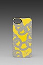 view 1 of 3 Iphone Case in Metallic Chains Yellow/Sliver in Metallic Chains Yellow & Sliver
