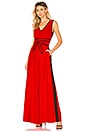 view 1 of 3 Wide Leg Belted Jumpsuit in Poppy & Black