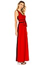 view 2 of 3 Wide Leg Belted Jumpsuit in Poppy & Black