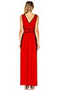 view 3 of 3 Wide Leg Belted Jumpsuit in Poppy & Black