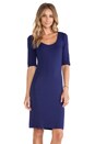 view 1 of 5 Raquel Scoop Neck Dress in Purple Haze
