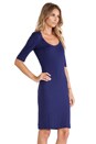 view 2 of 5 Raquel Scoop Neck Dress in Purple Haze