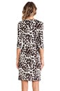 view 3 of 5 New Julian Two Wrap Dress in Snow Cheetah Large