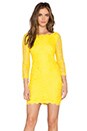 view 1 of 4 VESTIDO ZARITA in Lemon Gold