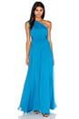 view 1 of 3 VESTIDO LARGO OPHELIA in Atlantis Blue
