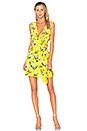 view 1 of 3 Wrap Dress in Silese Acid Yellow