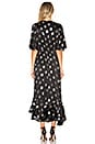 view 3 of 3 Sareth Midi Dress in Black and Silver