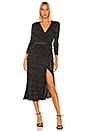 view 1 of 4 Bobbi Wrap Dress in Black