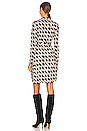 view 3 of 3 New Jeanne Two Mini Dress in Paisley Chainlink & Black