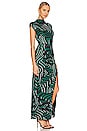view 2 of 3 APOLLO ドレス in Zebra Bark Large Dvf Emerald