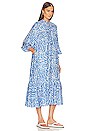 view 2 of 3 Fortina Dress in April Tiger Signature Blue
