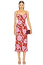 view 1 of 3 Alik Dress in Palm Floral