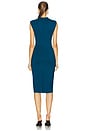 view 3 of 3 VESTIDO DARRIUS in Dark Ocean