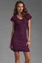 view 1 of 6 Wanda Dress in Purple Rose