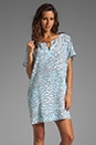 view 1 of 7 Beonica Dress in Leopard Rain Spots Halo Mist