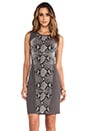 view 1 of 5 Franca Dress in Light Grey Combo