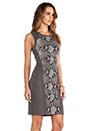 view 2 of 5 Franca Dress in Light Grey Combo