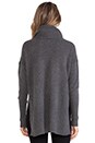 view 3 of 3 PULL COL ROULÉ AHIGA in Medium Grey