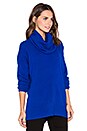 view 2 of 3 Ahiga Slim 2 Cashmere Turtleneck Sweater in Cosmic Cobalt