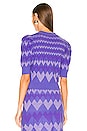 view 3 of 5 Perri Sweater in Heart Trail Deep Periwinkle