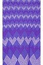 view 5 of 5 Perri Sweater in Heart Trail Deep Periwinkle