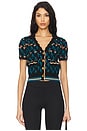 view 1 of 4 Lucine Sweater in Vintage Stripe Teal