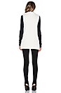 view 4 of 4 Denver Knit Back Rabbit Fur Vest in Ivory