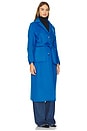 view 3 of 4 Nene Coat in Bright Blue