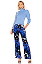 view 4 of 4 ERICA WIDE LEG 팬츠 in Phoenix Floral Hydrangea