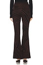 view 4 of 6 Wynn Pants in Floating Curve Black