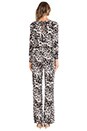 view 3 of 5 Cynthia Jumpsuit in Snow Cheetah Large