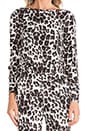 view 4 of 5 Cynthia Jumpsuit in Snow Cheetah Large