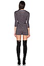 view 3 of 3 Celeste Two Wrap Romper in En Garde Wild Rose