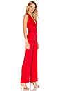 view 2 of 3 Kyara Tux Jumpsuit in Red