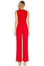 view 3 of 3 Kyara Tux Jumpsuit in Red