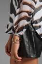 view 4 of 5 Maiko Chiffon Top in Zebra Shadow Black