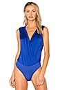 view 2 of 5 Lala Bodysuit in Klein Blue