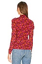 view 3 of 4 Kim Top in Grape Leaf Small Cabernet