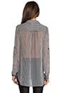 view 3 of 8 RUNWAY Lorelei Print Top in Simple Stripe White