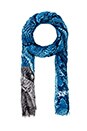 view 2 of 3 Hanovar Modal Scarf in Python Blue